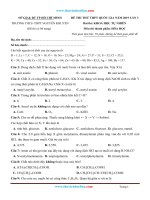 35 de thi thu mon hoa co dap an 