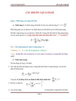 Câu hỏi ôn tập Vật Lý Chất rắn