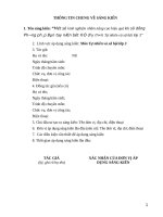 SKKN vận dụng phương pháp bàn tay nặn bột vào tự nhiên xã hội lớp 2