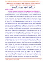 LỒNG GHÉP GIÁO DỤC GIỚI TÍNH VÀ SỨC KHỎE SINH SẢN TRONG GIẢNG DẠY SINH HỌC 8