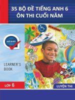 bo de tieng anh lop 6 on thi moi nhat