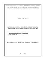 Nghiên cứu giải pháp nâng cao tốc độ xử lý tín hiệu trong hệ thống thị giác nổi tt tiếng anh 