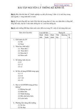 BAI TAP NGUYEN LY THONG KE KINH TE phan 1