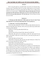 Đánh giá thực trạng quy định pháp luật và đề xuất giải pháp hoàn thiện pháp luật về thẩm quyền của Tòa án trong tố tụng hành chính đối với văn bản quy phạm pháp luật ở Việt Nam hiện nay