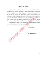 Nâng cao chất lượng dịch vụ hành chính công tại trung tâm hành chính công huyện nam đông, tỉnh thừa thiên huế