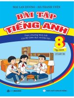 Bài tập tiếng anh 8 thì điểm  tập 1 (mai lan hương   hà thanh uyên) 