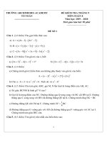 de kiem tra toan 8 thang 9 nam 2019 2020 truong archimedes academy ha noi 