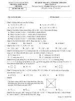 de kiem tra so 1 toan 11 nam 2018 2019 truong thpt doan thuong hai duong 