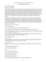 đề thi thpt qg môn văn theo hướng mới, 2019