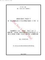 Nghiên cứu sự ảnh hưởng sự cố môi trưởng biển do formosa gây ra đối với du lịch biển thuận an tỉnh thừa thiên huế 