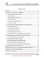 BÁO cáo CHUYÊN đề 4 tìm HIỂU về SNIFFER