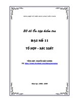 20 de trac nghiem on tap kiem tra dai so va giai tich 11 chuong 2 co dap an