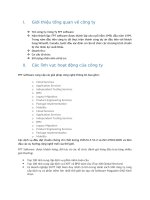 Báo cáo thực tập điện tử viễn thông FPT 