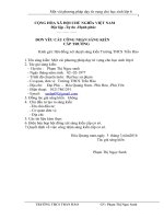 skkn một vài phương pháp dạy từ vựng cho học sinh lớp 6