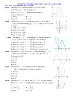 Đơn điệu   cực trị hàm hợp 