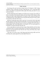 Ứng dụng phương pháp mô hình để đánh giá ảnh hưởng của phát thải VOCs và sự cố môi trường cho cửa hàng xăng dầu tại TP HCM 