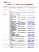 Tong hop tai lieu bai hoc IELTS nguyenhuyen