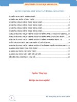 chuyen de phep nhan va phep chia cac da thuc