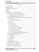 Tính toán thiết kế hệ thống xử lý nước thải sinh hoạt cho dự án trung tâm thương mại dịch vụ chung cư cao tầng (western plaza), công suất 530 m3ngày 