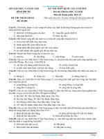 www thuvienhoclieu com 5 de thi thu mon dia li co dap an 