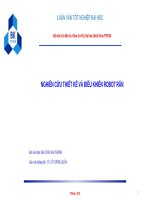 silde báo cáo NGHIÊN cứu THIẾT kế, điều KHIỂN ROBOT rắn 