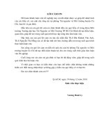 Đánh giá hiện trạng công tác quản lý chất thải rắn sinh hoạt trên địa bàn huyện củ chi và đề xuất một số giải pháp quản lý phù hợp 