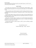 Thiết kế hệ thống xử lý nước thải tập trung KCN singapore ascendas protrade công suất gđ1 2000 m3ngày đêm 