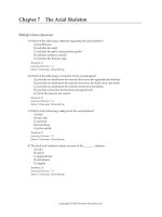 Test bank for fundamentals of anatomy and physiology 11e  c07