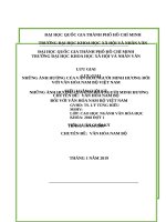 Tieu luan cua van hoa nam bo 