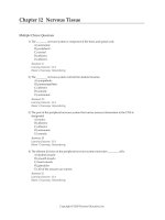 Test bank for fundamentals of anatomy and physiology 11e  c12