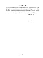 Hoàn thiện công tác quản lý ngân sách nhà nước trên địa bàn huyện văn lãng tỉnh lạng sơn 
