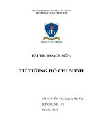 Câu hỏi bài thu hoạch môn TTHCm (1) (1) - Sao chép