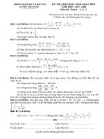 DE VA DA HSG TOAN 8 (lân 5) NAM HOC 2017  2018