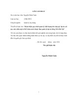 Hoàn thiện quy trình quản lý chất lượng thi công tại dự án cải tạo, sửa chữa một số hồ chứa nước thuộc ban quản lý dự án sông tích hà nội 