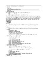 Giáo án chủ đề hóa học 11  Photpho và hợp chất của Photpho