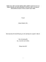 THIẾT KẾ, CHẾ TẠO HỆ THỐNG ĐIỀU KHIỂN GIÁM SÁT TỪ XA NHIỆT ĐỘ ĐỘ ẨM CHO MÔ HÌNH VƯỜN RAU HỮU CƠ TRONG NHÀ KÍNH SỬ DỤNG NĂNG LƯỢNG MẶT TRỜI