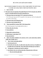 MỘT SỐ KINH NGHIỆM ỨNG DỤNG CÔNG NGHỆ THÔNG TIN GÓP PHẦN NÂNG CAO HIỆU QUẢ HOẠT ĐỘNG THIẾT BỊ Ở TRƯỜNG THCS-TRẦN MINH THỌ