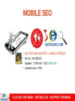 MOBILE SEO 2020 123123
