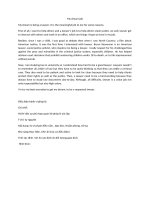 Viết về ước mơ của bạn My dream job