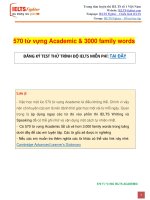 570 từ vựng Academic - IELTS Fighter bản chuẩn