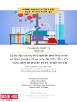 B tai liu bai tp trc nghim hoa hc 