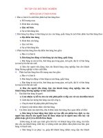 ÔN TẬP CÂU HỎI TRẮC NGHIỆM MÔN QUẢN LÝ BÁN HÀNG CÓ ĐÁP ÁN