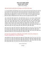 BAI GII NHDT TRAC NGHIEM MANG MAY TINH 
