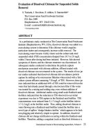 Evaluation of dissolved chitosan for suspended solids removal 