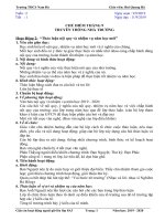 GIÁO án HĐNGLL 8a3 năm học 2019   2020