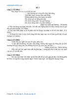 12 đề thi học kì 1 môn ngữ văn 9