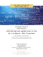 1653 bai tp trc nghim toan 11 hc k 