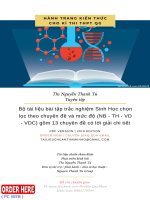 B tai liu bai tp trc nghim sinh hc 