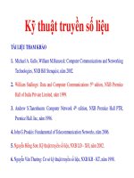 BÀI GIẢNG Kỹ thuật truyền số liệu (mới)