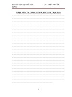 BÁO CÁO THỰC TẬP NGÀNH DU LỊCH TẠI Công ty Trách nhiệm hữu hạn Một thành viên Dịchvụ Lữ hành Saigontourist